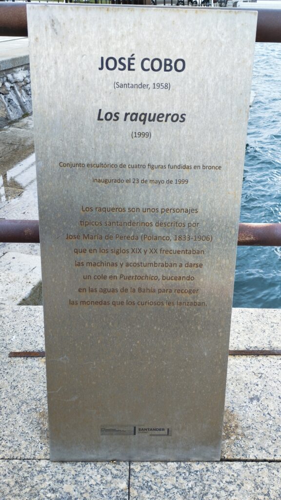 el monumento de los raqueros de José Cobo