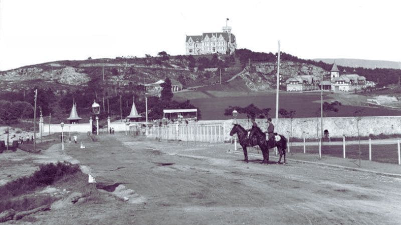 El Palacio de la Magdalena año 1914