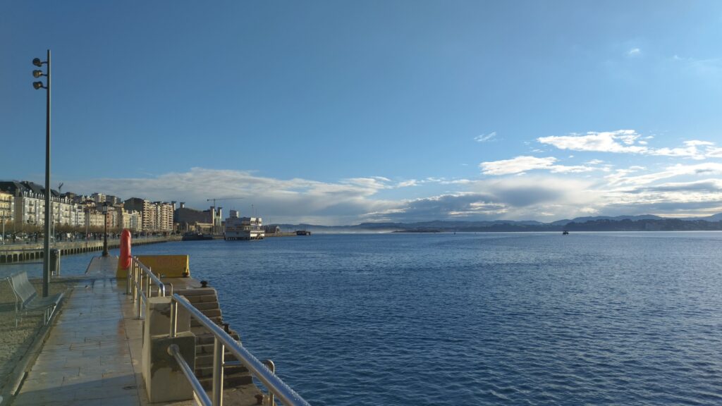 foto de la vista tomada desde el Palacete del Embarcadero izquierda