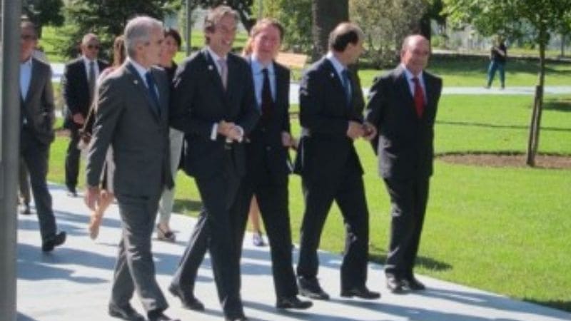 Inauguración de los Jardines de Pereda 2014