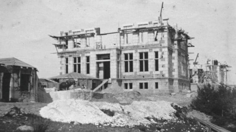 Palacio de la Magdalena en 1909