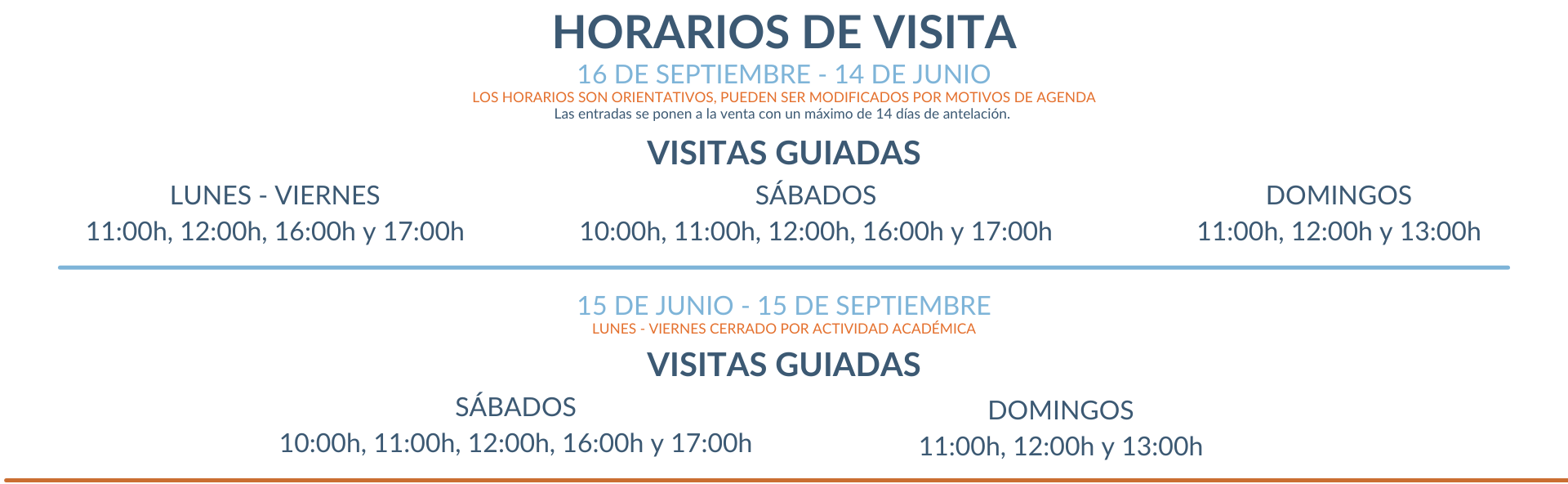 horario de visitas del Palacio de la Magdalena