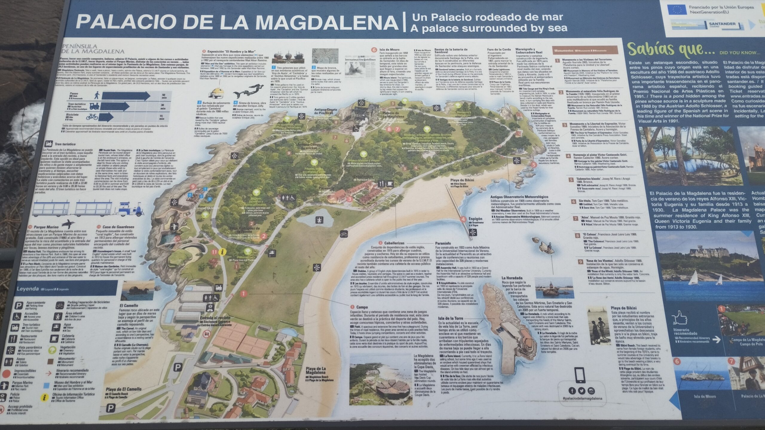 Entorno del Palacio de La Magdalena