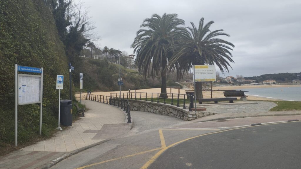 Accesibilidad de la playa de los Peligros