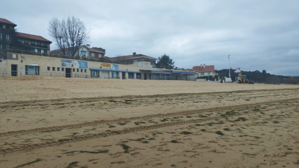 Balneario de la Magdalena en la Playa de la Magdalena