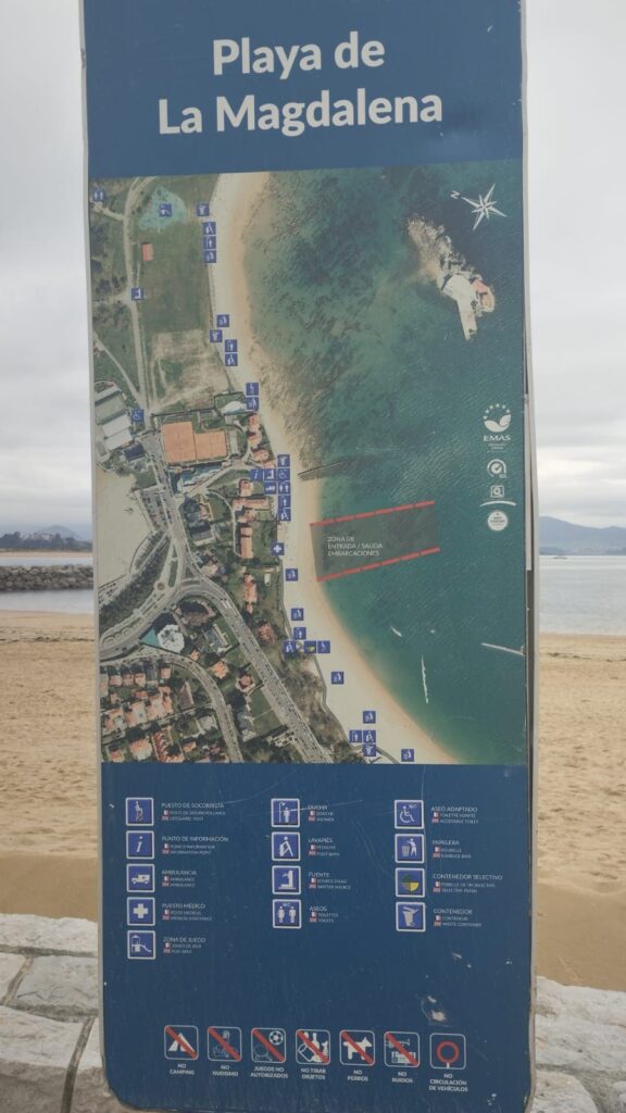 Servicios de la Playa de la Magdalena