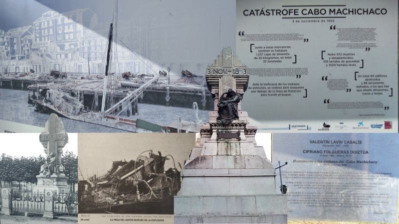 El Monumento Víctimas del Cabo Machichaco