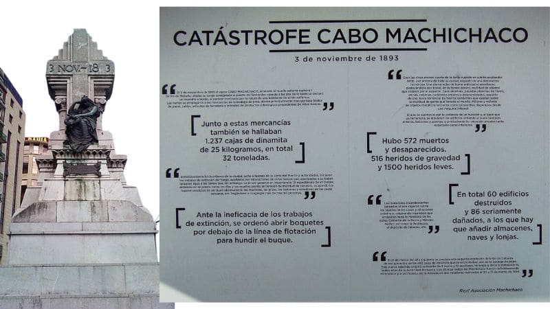 El Monumento a las Víctimas del Cabo Machichaco