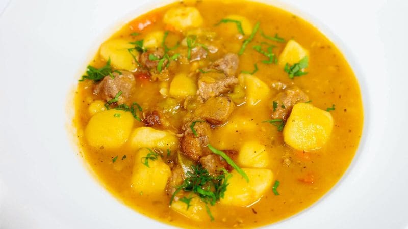 Goulash de cordero X ruta de los Pucheros Cántabros