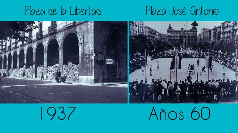 Plaza de Pombo el paso del tiempo
