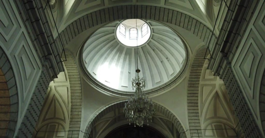 cúpula con linterna de la iglesia de la Anunciación o Compañía