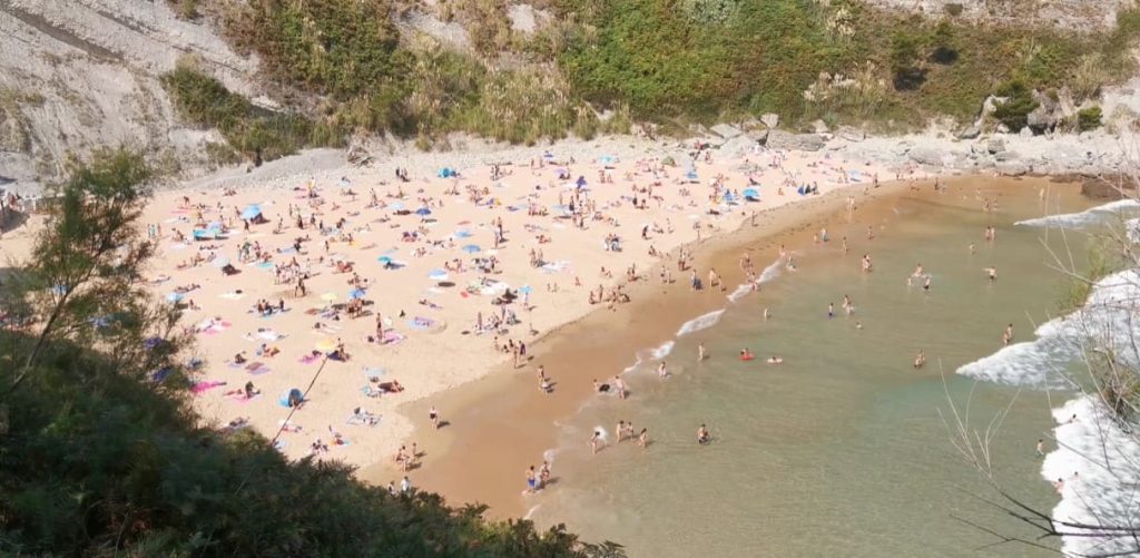 senda costera Playa de Mataleñas
